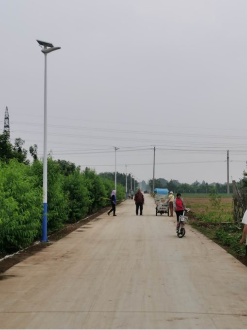 农村道路照明的好选择太阳能路灯