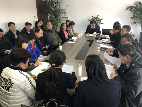 公司参加齐都镇人社政策解读会