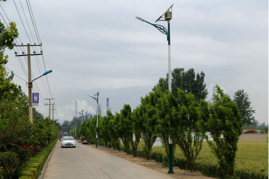 太阳能路灯建设