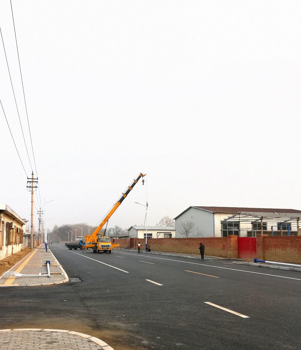 辛安路led路灯施工